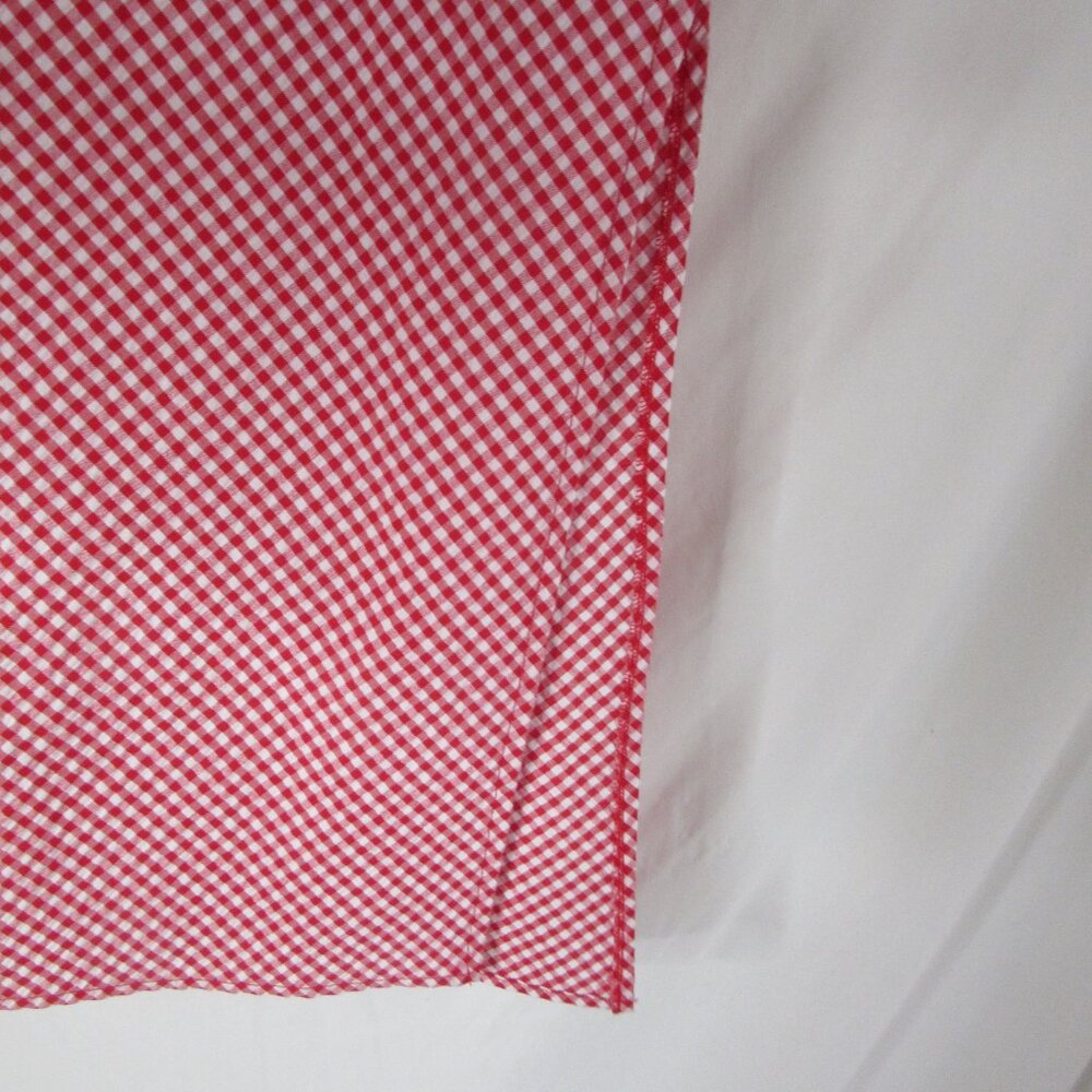 Wild Fable Maxi Skirt Red White Gingham Straight Column Size XXL NWOT - Picture 12 of 13